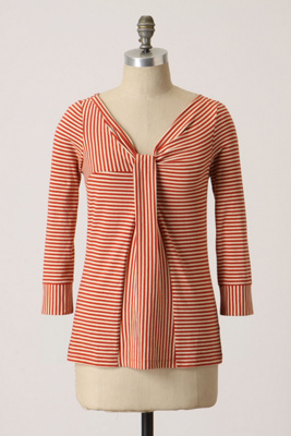 Draped Cravat Tee