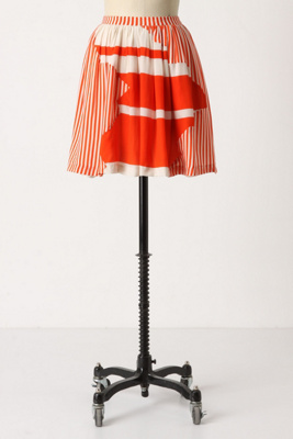 Cayenne Stripe Skirt