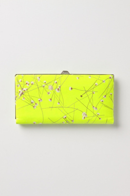 Electric Nostalgia Wallet - Anthropologie.com :  wallet warm colors clutch accessories