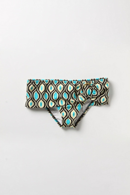 Pool Tiles Bottoms - Anthropologie.com :  patterned hipster bikini bottom