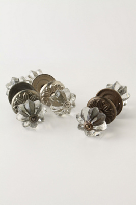 Glass Melon Doorknob