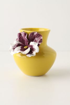 Pretty Pansy Vase