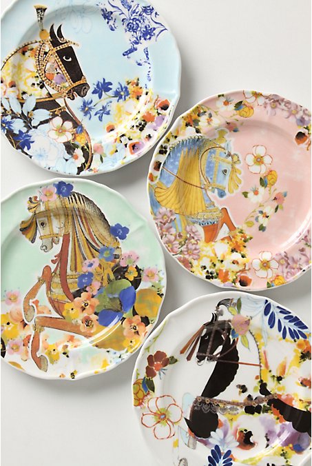 dishes from Anthropologie