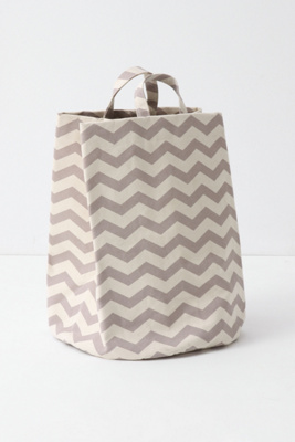 Mountain Peaks Bath Basket, Tall