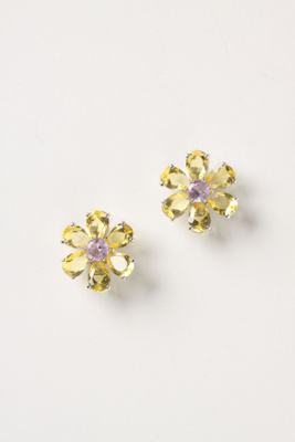Yellow Stargrass Posts - Anthropologie.com :  posts studs accessory silver
