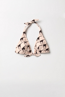 Loping Herd Bikini Top - Anthropologie.com : giraffe top swimwear bikini