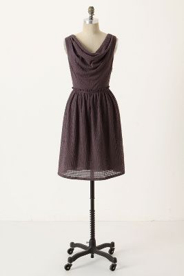 Anthropologie   waffle dress    read 