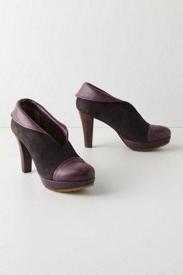 Purple Unfolding Booties