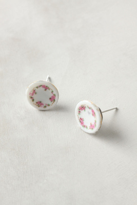 Tea Time Earrings - Anthropologie.com :  tea jewelry dollhouse earrings