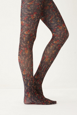Anthropologie - Flower Tights from anthropologie.com