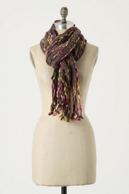 Sparkling Season Scarf - Anthropologie.com :  wool blend sweaterknit sparkly mohair