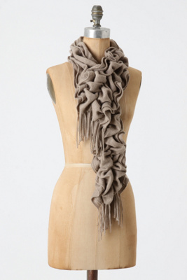 Wriggly Wrap - Anthropologie.com :  cashmere wrap bouncy