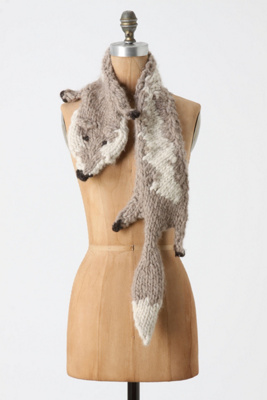 Shrewd Stitches Stole - Anthropologie.com :  wool whimsical neutral stole