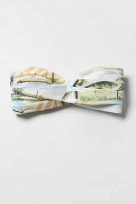 Worldly Wise Top - Anthropologie.com :  bikini ties at back person tie back