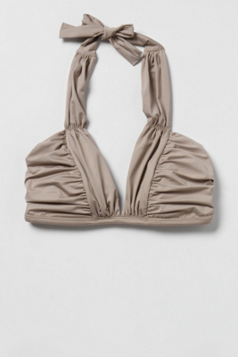 Modern Triangle Bikini Top - Anthropologie.com :  top bikini tie back ruching