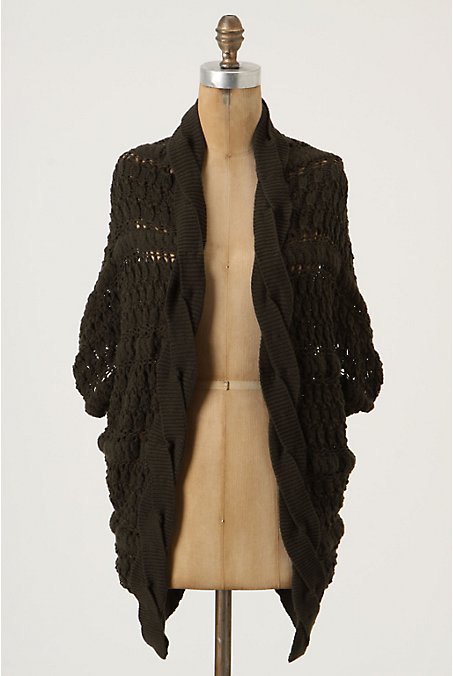 Anthropologie Twisting and Turning Cardigan