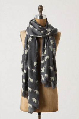 Elephant Salute Scarf - Anthropologie.com from anthropologie.com