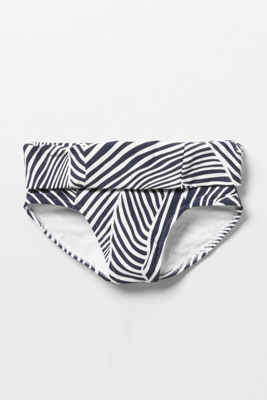 Shade Made Bikini Bottoms - Anthropologie.com :  bikini retro bottom leaf print