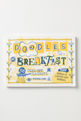 Doodles At Breakfast Placemats