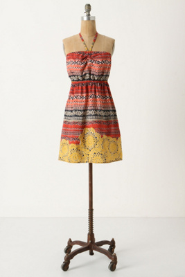 All Isles Chemise - Anthropologie.com :  patterned flowy silk red