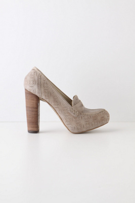 Botanist Heeled Loafers - Anthropologie.com
