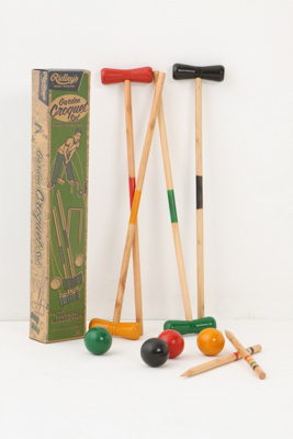 Wooden Croquet Set