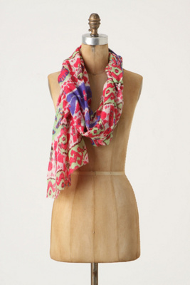 Downy Ikat Scarf - Anthropologie.com