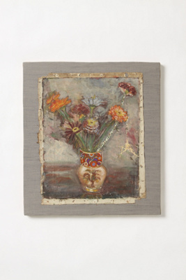 Reworked Vase Canvas, 2010-Reworked Vase Canvas, 2010