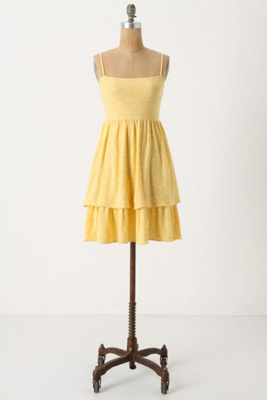 Match-Set Chemise - Anthropologie.com :  sunny chemise nightgown yellow