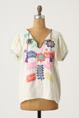 Stitchery Peasant Blouse