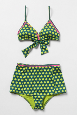 Pop-Of-Dots Bikini Bottoms - Anthropologie.com