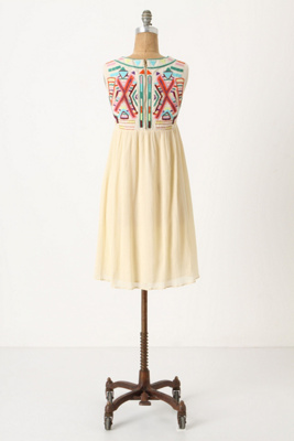 Contrasting Halves Dress - Anthropologie.com