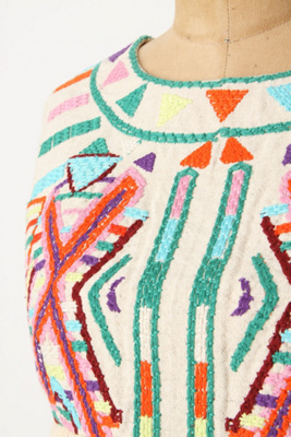 Contrasting Halves Dress - Anthropologie.com