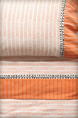 Flecked Stripes Sheet Set