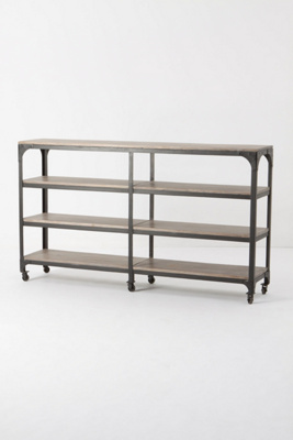Decker Double Bookcase, Short