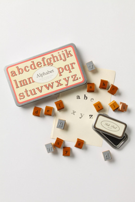 Alphabet Stamp Set
