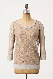 Brushed Lace Pullover
