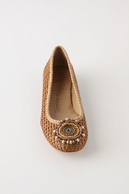 Rattanesque Skimmers - Anthropologie.com