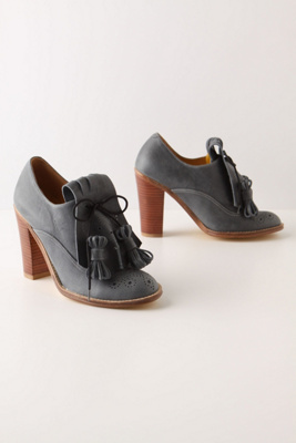 Kiltie Oxford Heels