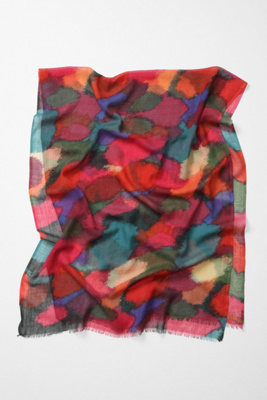 Color Swatch Scarf - Anthropologie.com :  cotton blend silk blend gauzy watercolor