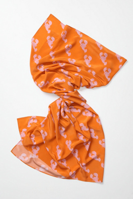 Untamed Silhouettes Scarf - Anthropologie.com :  whimsical nature inspired silk scarf