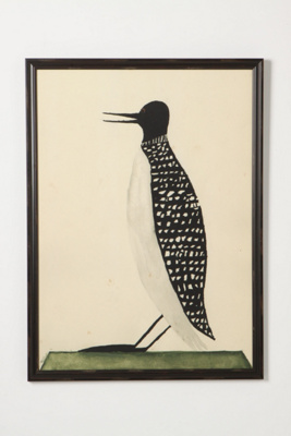 Stewart Penguin Framed Art
