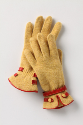 Button Band Gloves