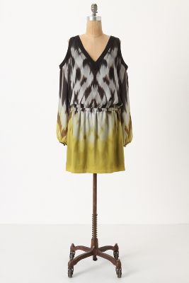 Ombre Ikat Mini-Dress