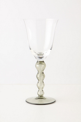 Rising Bubbles Wine Glass