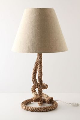 nautical rope lamp