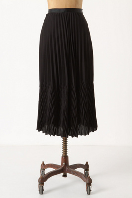 Diverted Pleats Midi