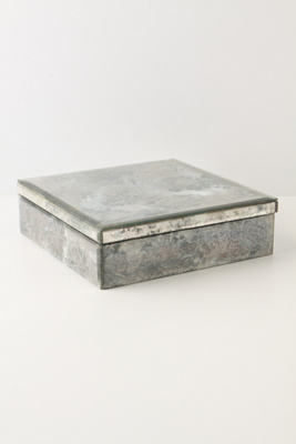 Rose Mallow Reflection Jewelry Box, Square