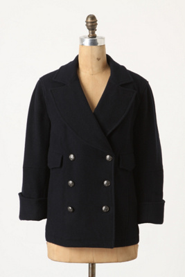 Easton Cropped Peacoat