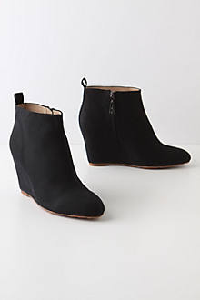 Swathed Canvas Booties